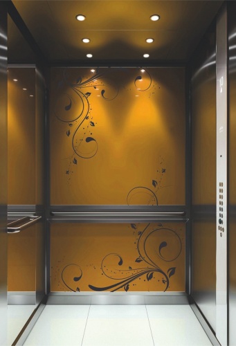 Asansör içi UV Cam Baskı